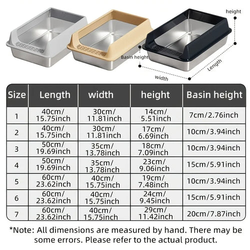 Stainless Litter Box