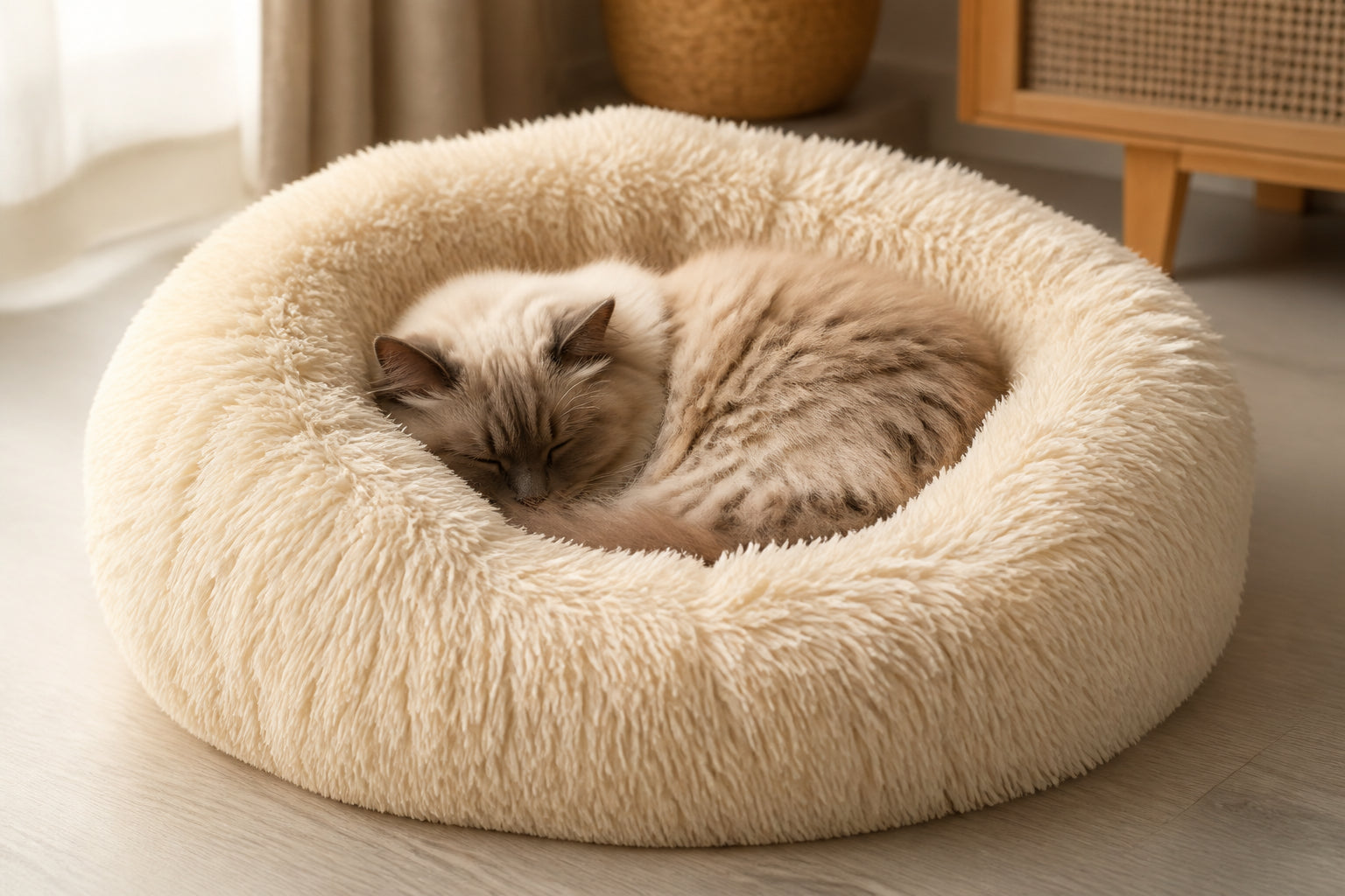 Nest shape, all-around comfort